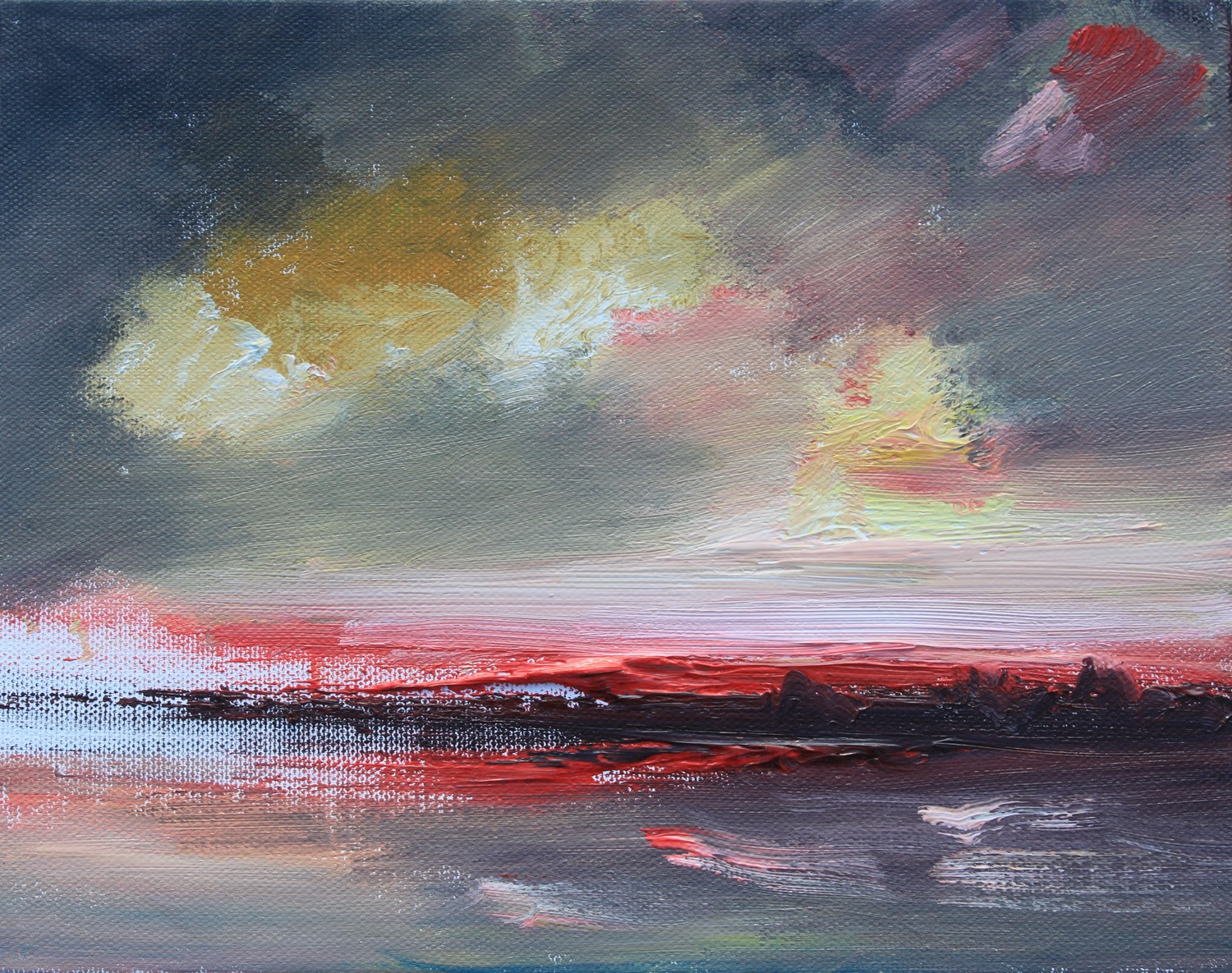 'Sunset Sketch' by artist Rosanne Barr